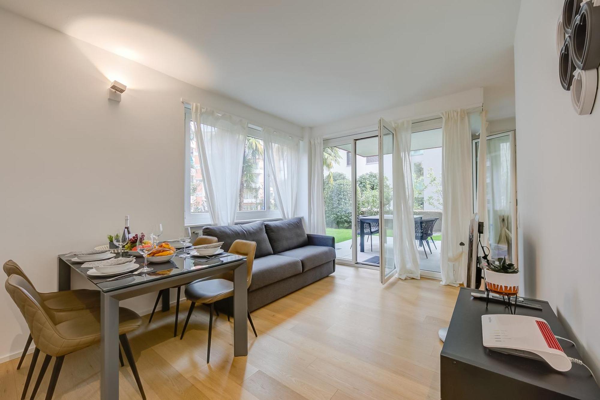 Res San Marco 1 - Happy Rentals Lugano Eksteriør bilde