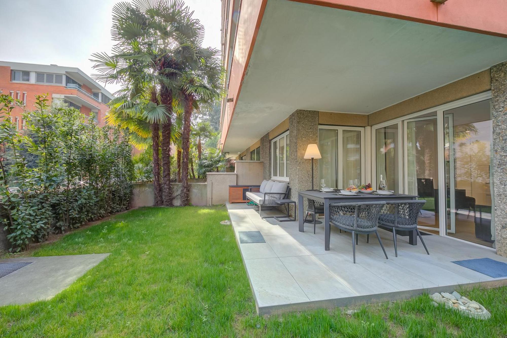 Res San Marco 1 - Happy Rentals Lugano Eksteriør bilde
