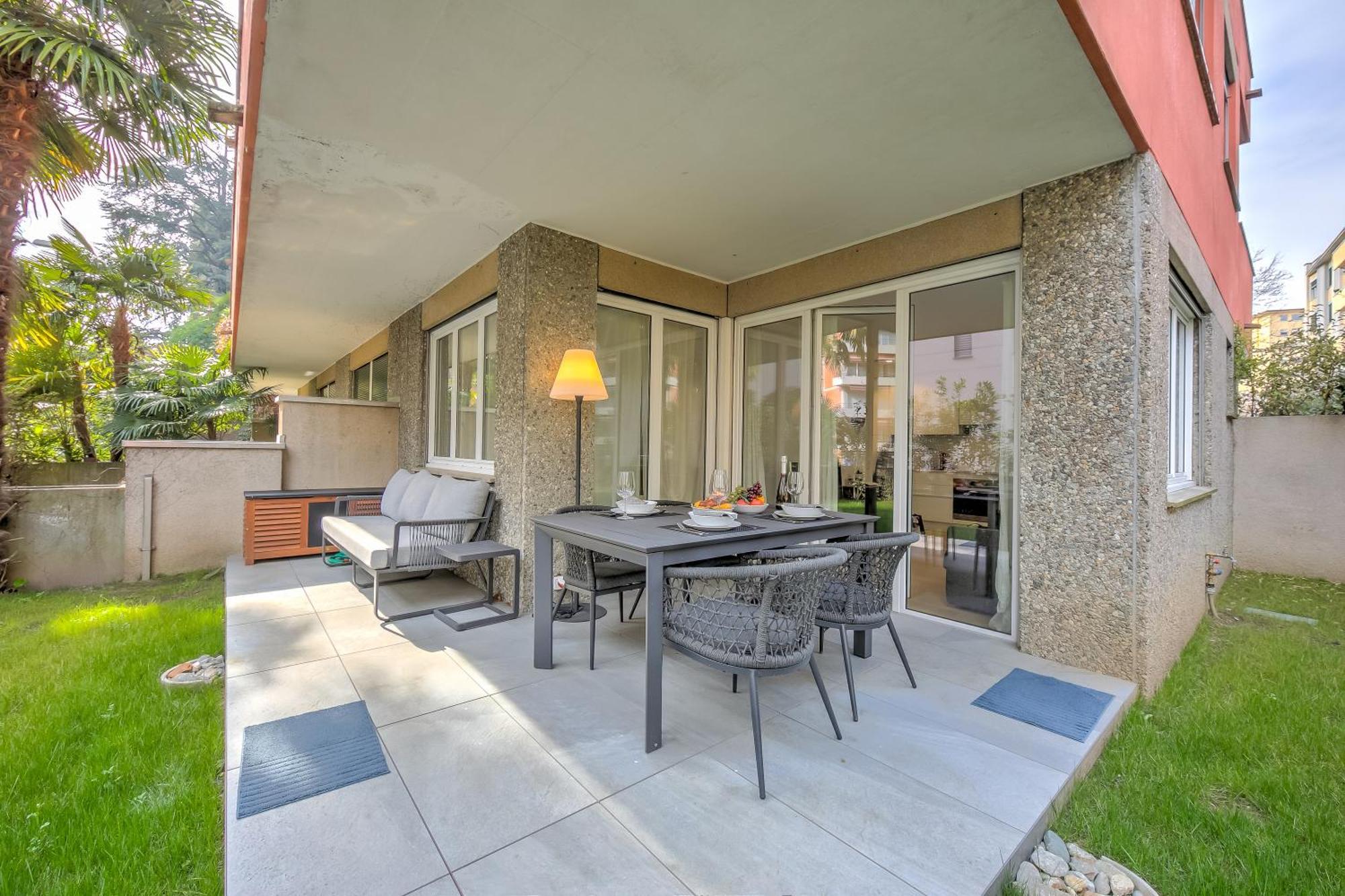 Res San Marco 1 - Happy Rentals Lugano Eksteriør bilde