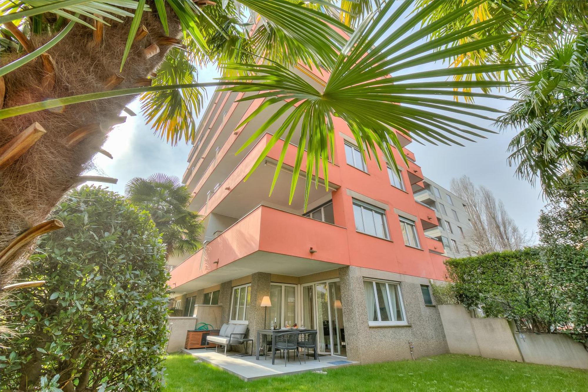 Res San Marco 1 - Happy Rentals Lugano Eksteriør bilde
