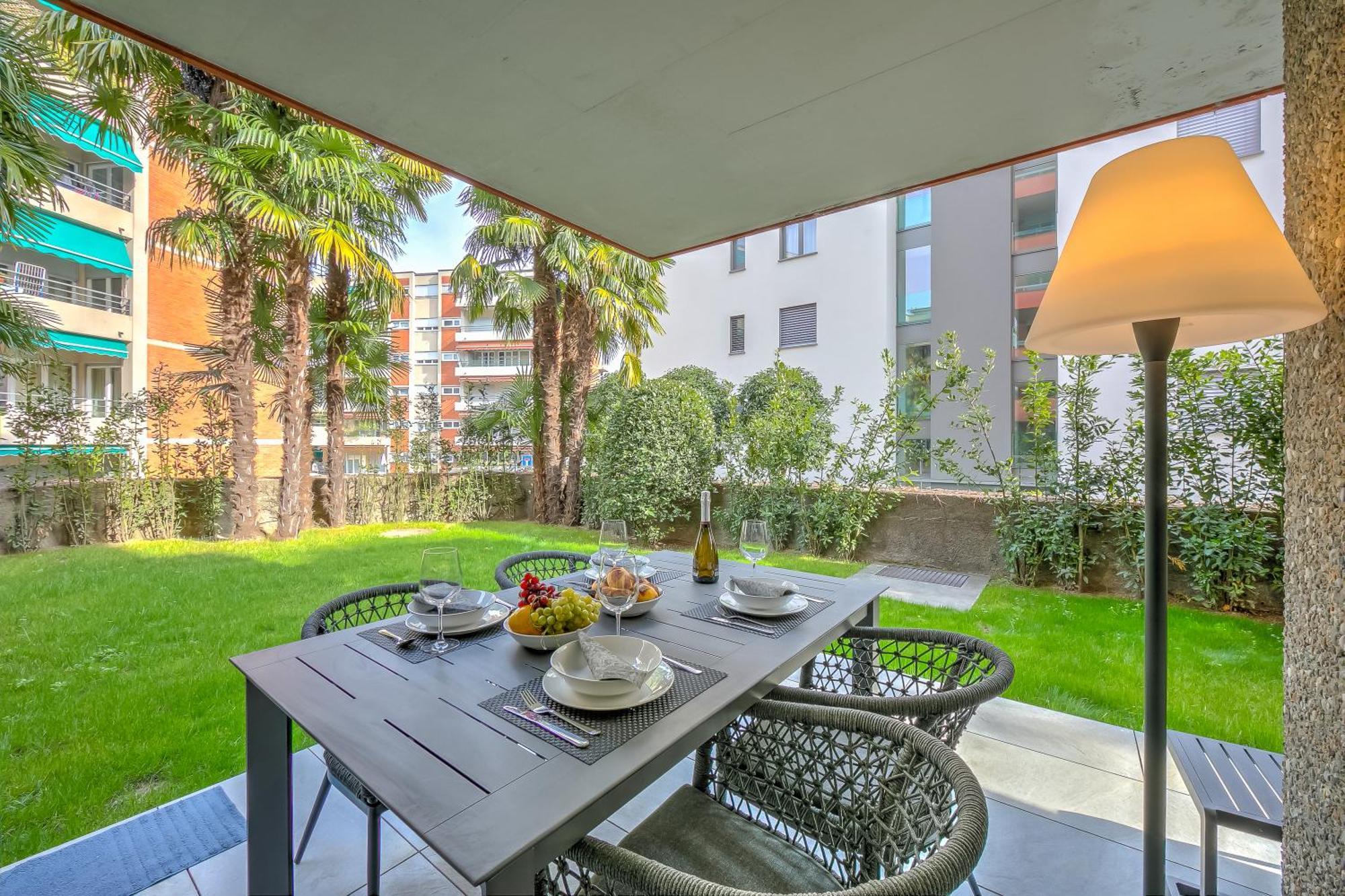 Res San Marco 1 - Happy Rentals Lugano Eksteriør bilde