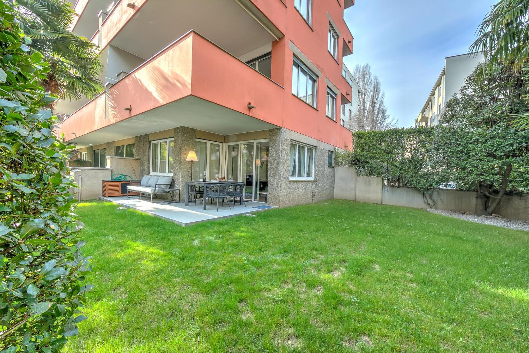 Res San Marco 1 - Happy Rentals Lugano Eksteriør bilde